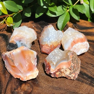 Raw Carnelian Crystal: High Energy Grounding Stone