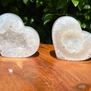 Druzy Agate Heart