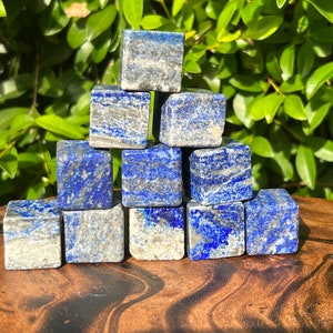 Small Lapis Lazuli Cubes