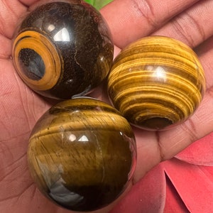 Tigers Eye Spheres