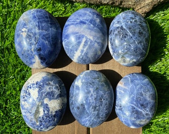 Sodalite Palm Stone