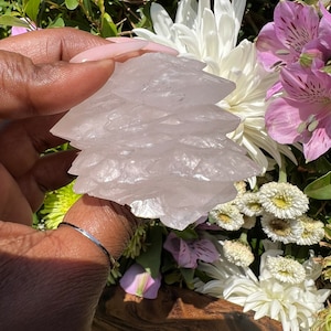 Pink Pagoda Calcite UV Reactive