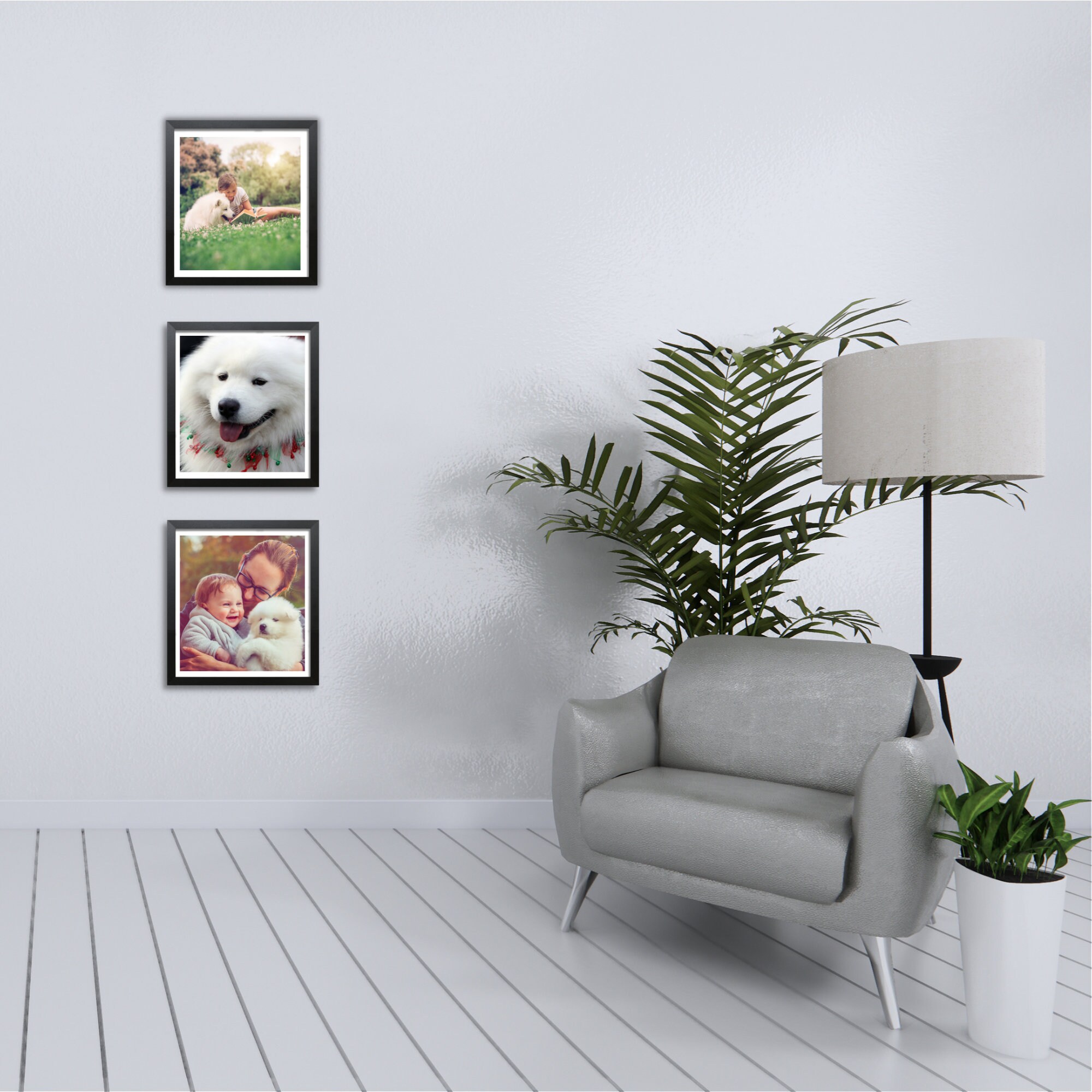 Square Black Picture Frames Square Photo Frames Ideal for Etsy UK