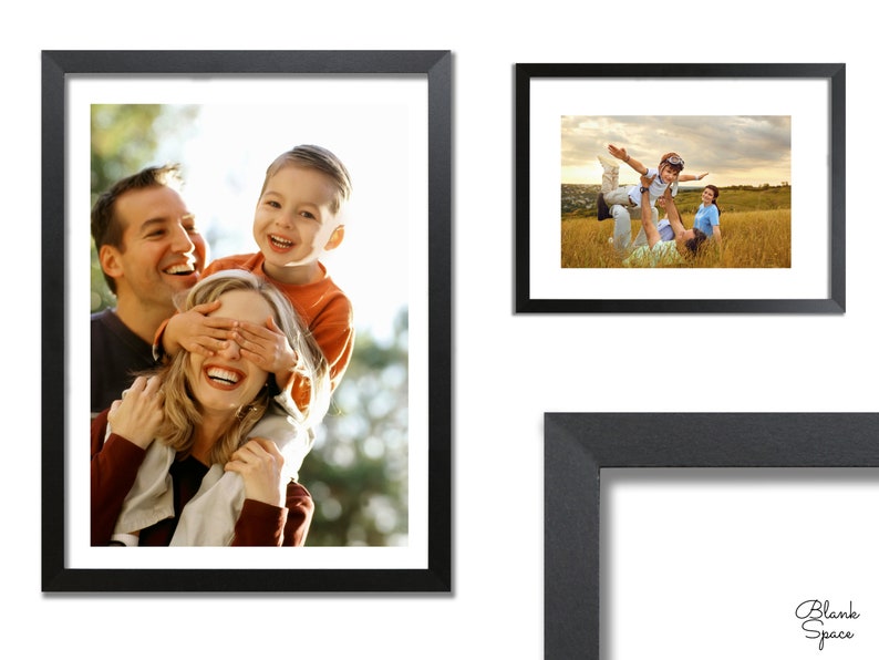 Square Black Picture Frames Square Photo Frames Ideal for Etsy UK