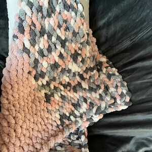 Handmade Chunky Knit Blanket