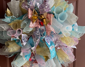 Frozen Themed Wreath