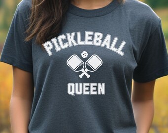 Pickleball Queen Shirt, Pickleball Playing shirt, Pickleball Player Shirt, Funny Pickleballer T-Shirt, Pickleball Game Gift