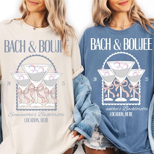 Bach & Boujee bachelorette shirt, Matching Bachelorette Shirts, Custom Bachelorette Party Shirts, Girls Trip Shirt, Luxury Bachelorette