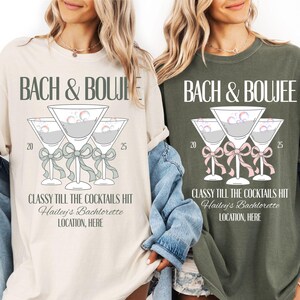 Bach & Boujee bachelorette shirt, Matching Bachelorette Shirts, Custom Bachelorette Party Shirts, Girls Trip Shirt, Luxury Bachelorette