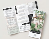 Real Estate Seller's Guide Trifold Brochure Template (Canva)