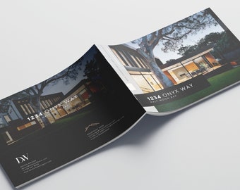 Real Estate Marketing Brochure Template | 9-Page Modern Brochure Design | For Sale Package | Edit in Canva