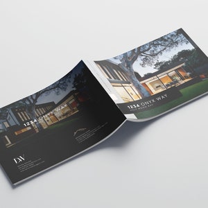 Real Estate Marketing Brochure Template | 9-Page Modern Brochure Design | For Sale Package | Edit in Canva