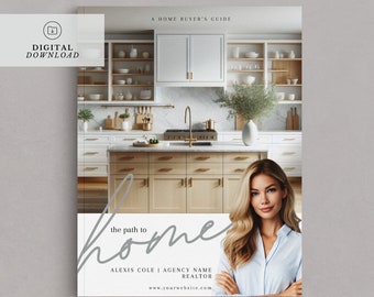 Home Buyers Guide | Real Estate Marketing | Buyer Packet | Client Presentation | Canva Template