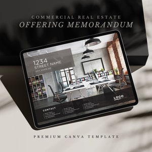 Commercial Real Estate Brochure Offering Memorandum Real Estate