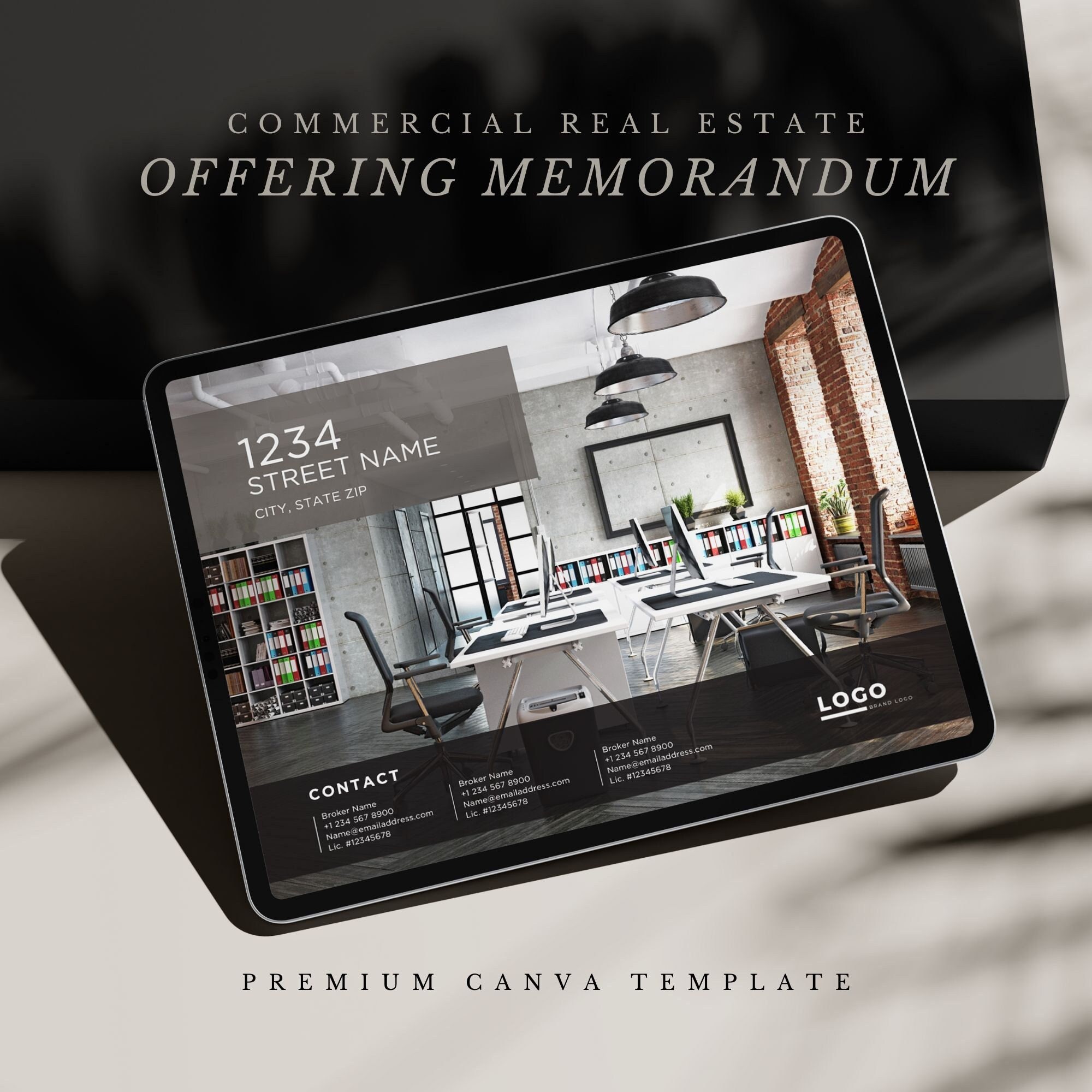 Real Estate Offering Memorandum Template Free Commercial Real Estate Offering Memorandum Template | Real Estate