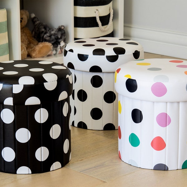 Toy storage, Footstool, Storage Stool, IKEA, Children’s Foldable Ottoman, Children's Chair, Storage, Children's Furniture, Cute furniture