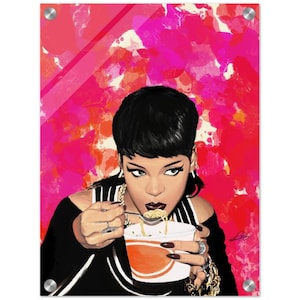 Rihanna Acrylic Print