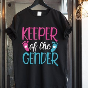 Wächter der Geschlecht SVG, Gender Reveal Shirt svg, Geschlecht offenbaren svg, Schwangerschaftsmitteilung Mädchen Junge, SVG, Png, Eps, Dxf