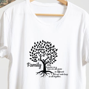 Our Roots Run Deep Shirt Design SVG - Family Reunion Tree SVG Custom ...