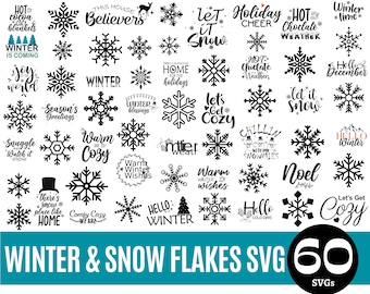 冬の雪のSVGバンドル、セーターの天気のSVG、こんにちは冬のSVG、雪が降るSVG、冬の格言SVG、Cricut用の冬のシャツSVG、