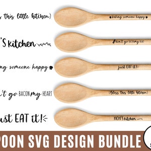 Spoon SVG Bundle, Funny Cooking svg, Spatula Quotes, Kitchen svg, Wooden spoon svg , Funny Kitchen Svg, Spoon Handle Sayings Svg, Baking svg
