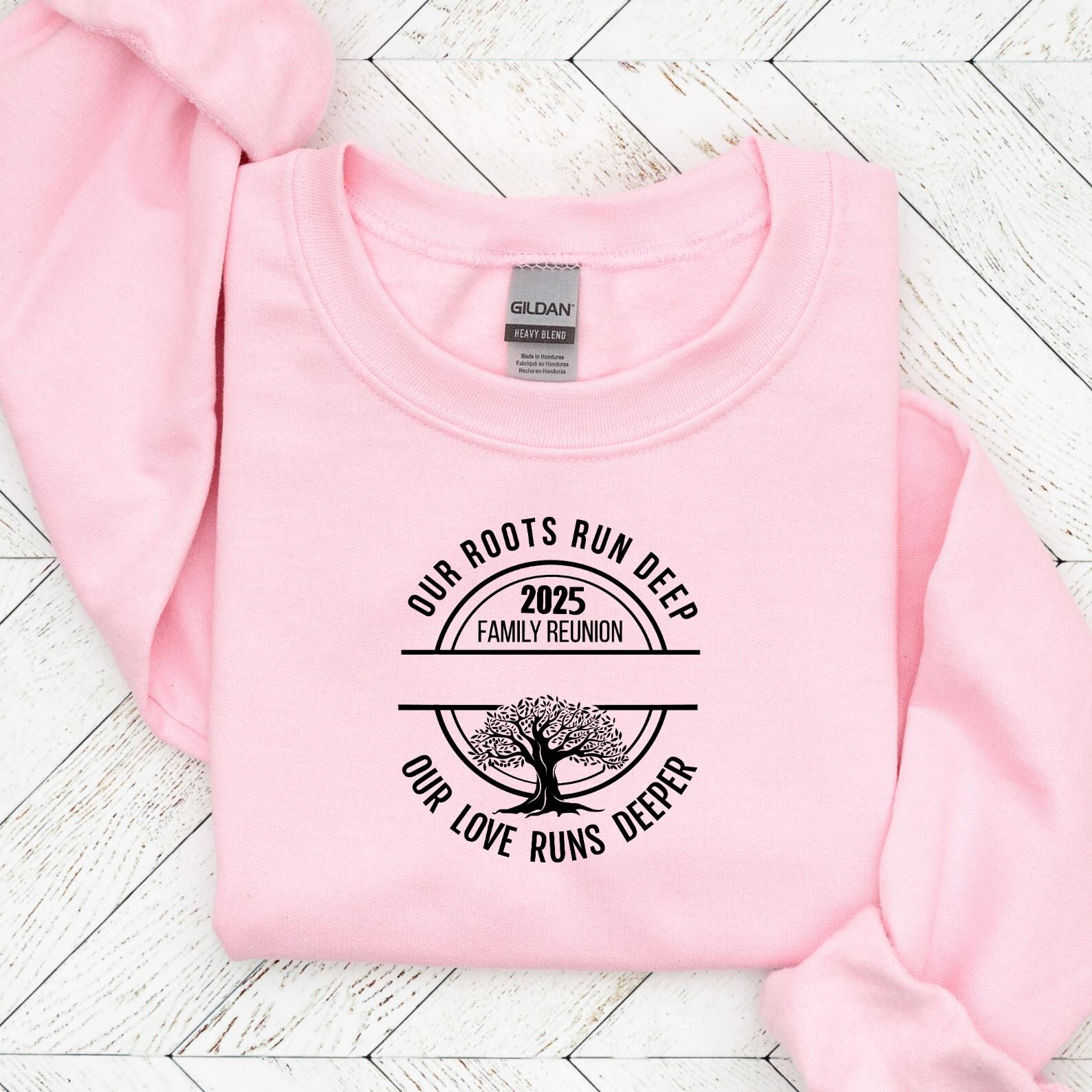 Our Roots Run Deep Shirt Design SVG - Family Reunion Tree SVG Custom ...