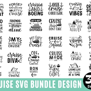 Paquete SVG de crucero, SVG de crucero, SVG de vacaciones en crucero, SVG de equipo de crucero, SVG de viaje familiar, SVG de control de crucero, SVG de vacaciones en crucero para Cricut