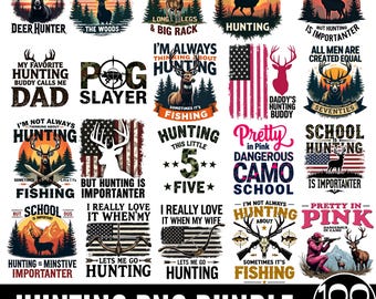 100 Hunting PNG Bundle, Hunting Season Png, Deer Hunting Png, Hunting Life Sublimation, Hunting Shirt Design Png, Digital Download
