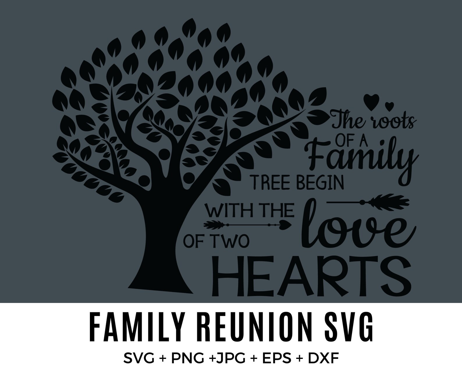 Our Roots Run Deep Shirt Design SVG - Family Reunion Tree SVG Custom ...