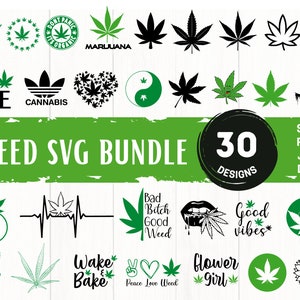 Unkraut-Svg-bundle, Unkraut-Zitate-Svg, Unkraut-Blatt-Svg, Rolling Tablett-Svg, Blunt-Svg, Schnittdatei Cricut, Silhouette, Eps, Dxf, png