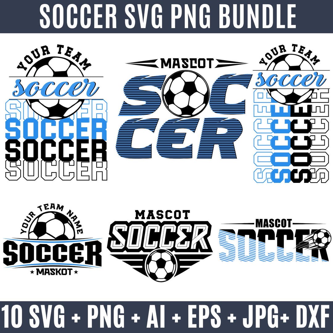 Sport Roster Svg Soccer Shirt Design SVG Bundle, Soccer Team Shirt Svg, Cricut Cut Files ...