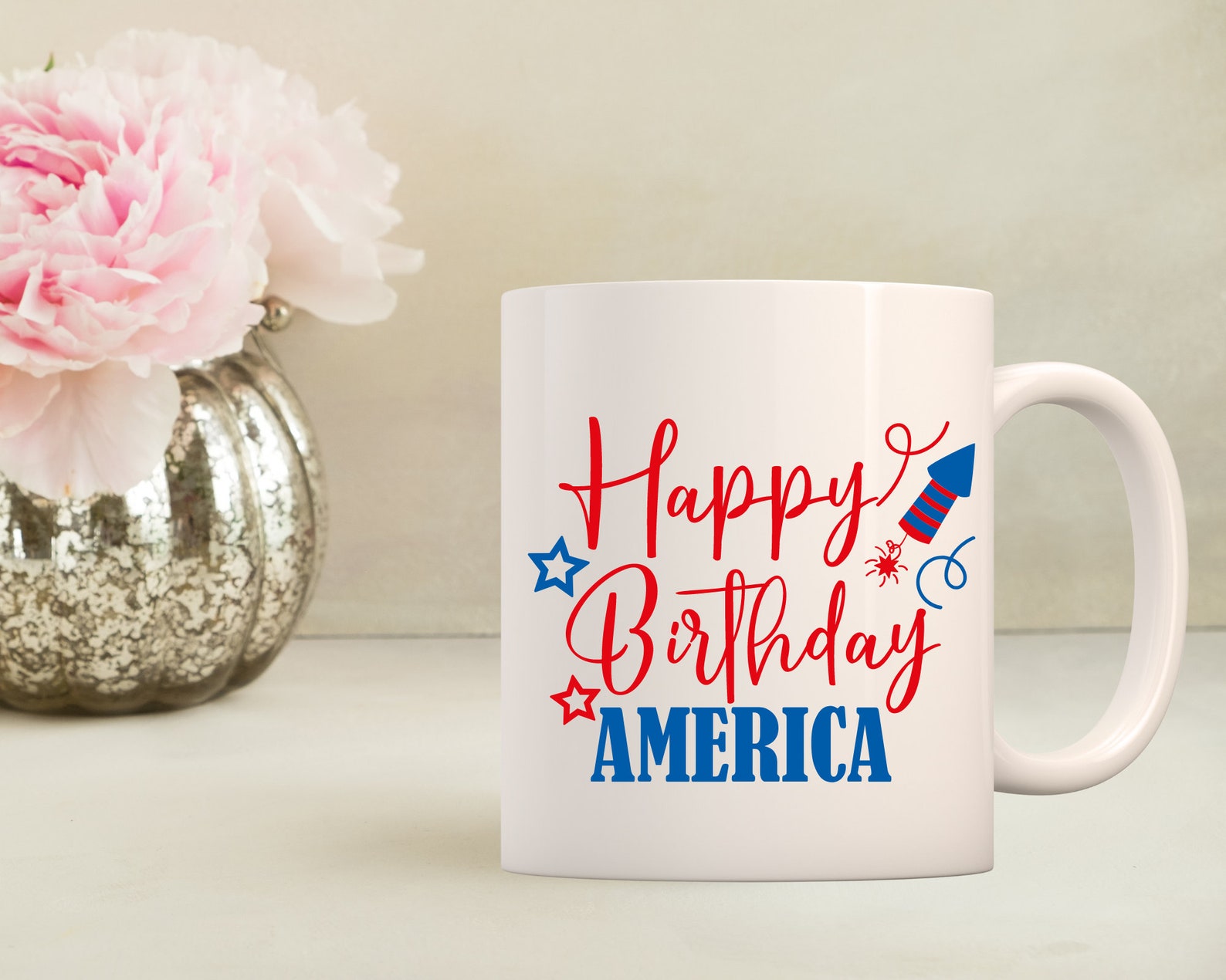 Happy Birthday America Svg 4th of July SVG Fourth of July - Etsy