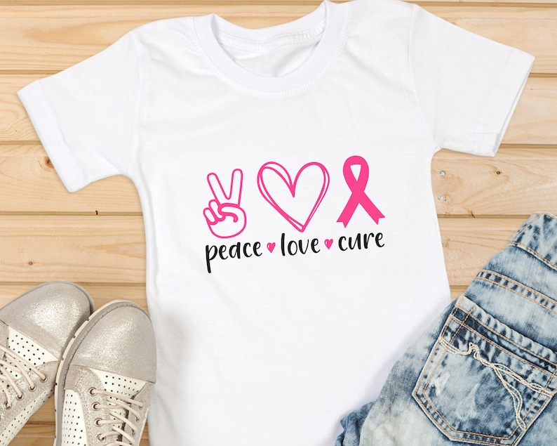 60 Breast Cancer SVG Bundle, Pink Awareness ribbon Svg,Cancer Awareness svg, Fight Cancer Svg, Cancer Quote Svg,tackle cancer svg image 2