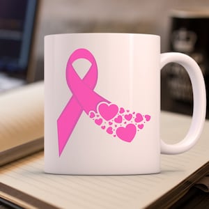 60 Breast Cancer SVG Bundle, Pink Awareness ribbon Svg,Cancer Awareness svg, Fight Cancer Svg, Cancer Quote Svg,tackle cancer svg image 9