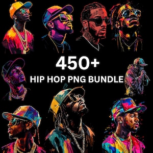Paquete de más de 450 camisetas de hip hop PNG, diseños de camisetas de rapero, gráficos con temática de rap, camisetas de rap vintage, diseños de ropa urbana
