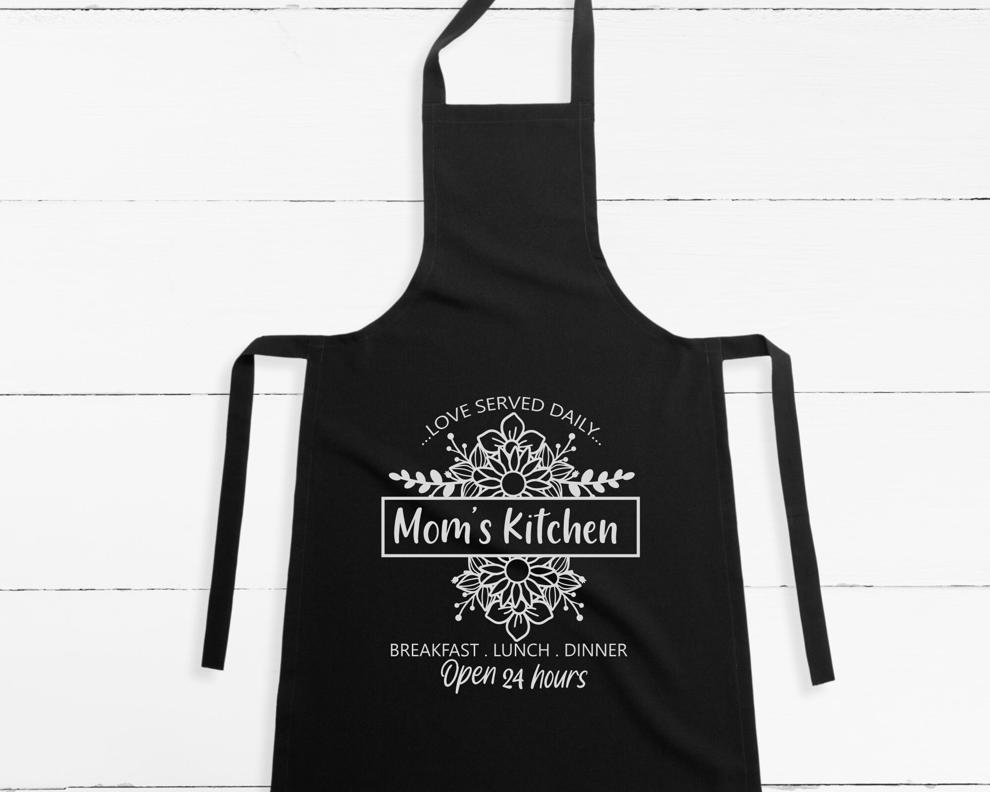Apron Sayings Quotes SVG, Mom is Cooking Graphic by sumim3934 · Creative  Fabrica