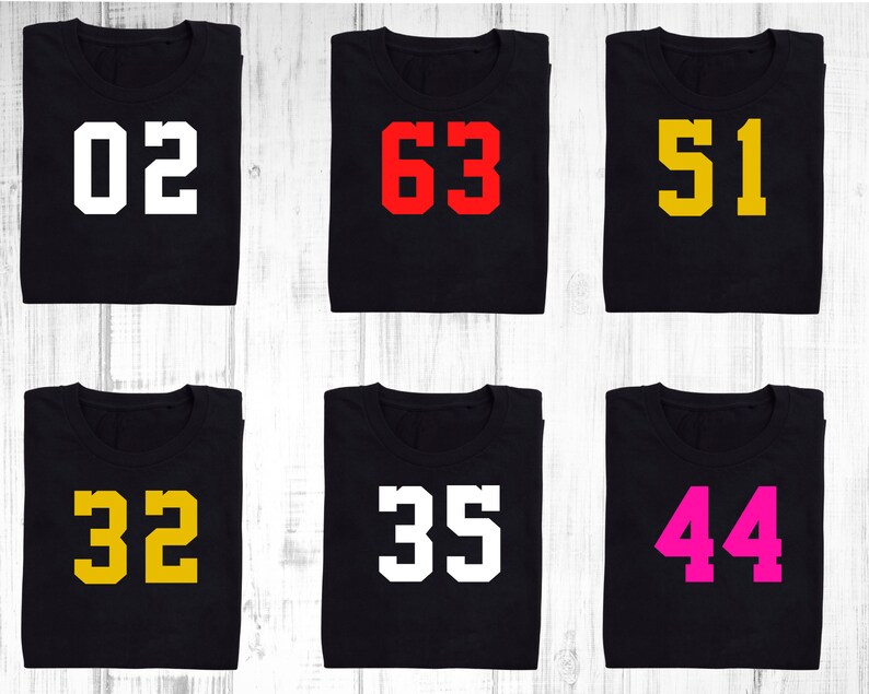 Sport Numbers Svg Jersey Numbers Svg Baseball Letters Svg Etsy
