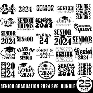 Senior 2024 SVG, Senior Graduation 2024 SVG, Class Of 2024 Svg, High School Shirt Svg, 2024 Graduation Shirt Svg, Graduation Shirt Svg