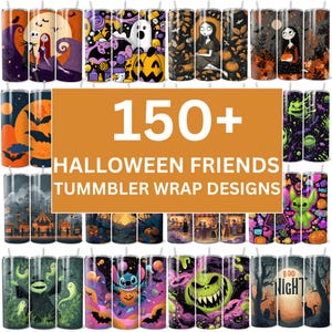 150+ Halloween Tumbler wrap, Horror Png Bundle, Halloween Friends Tumbler, 20 Unzen Sublimationsdesign, Horrorfilm Tumbler Png, Instant Download