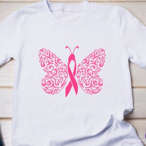 60 Breast Cancer SVG Bundle, Pink Awareness ribbon Svg,Cancer Awareness svg, Fight Cancer Svg, Cancer Quote Svg,tackle cancer svg image 4