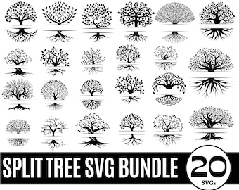 20 Tree of life svg, Family Tree Svg, tree with Roots Svg, tree roots svg, Our Roots SVG, Family svg, Family Reunion SVG, Cut file cricut.