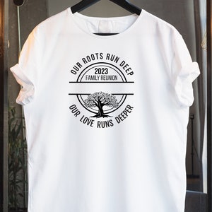 Our Roots Run Deep Shirt Design SVG Family Reunion Tree SVG - Etsy