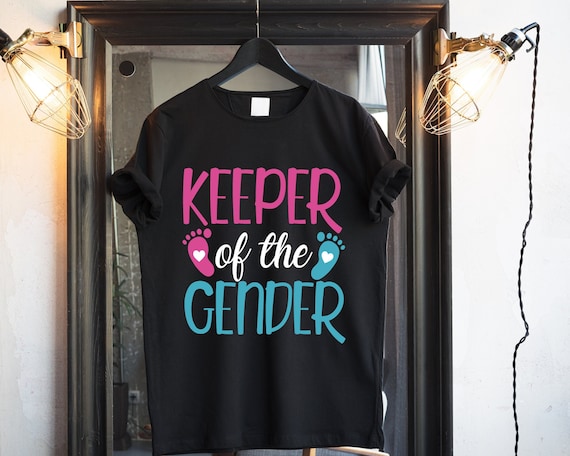 Keeper Of The Gender SVG, Gender Reveal shirt svg, gender reveal svg, pregnancy announcement girl boy ,Svg,Png,Eps,Dxf