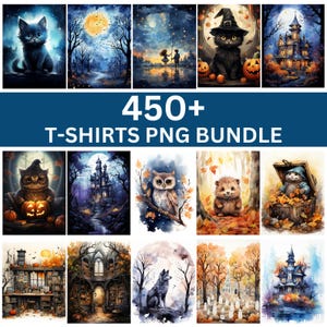 450+ T-Shirt Designs Bundle, buntes Tshirt PNG, künstlerische T-Shirt Designs, modernes T-Shirt für Männer Frau Kinder, digitaler Download