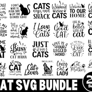25 Katze Dame, Katzen svg, Katzenmama, Kätzchen svg, Heather Roberts Art, verrückte Katzenlady, Katzensprüche, Katzenzitate, Katzent-shirt, Katzensilhouette, Katze, bündeln,