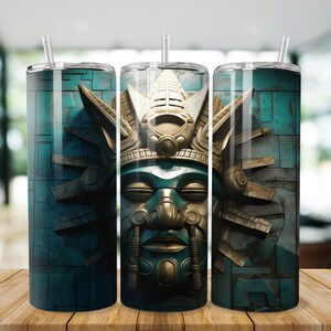 Aztec Tumbler Wrap PNG Bundle, Aztec Pattern Png, 20oz Skinny Western ...