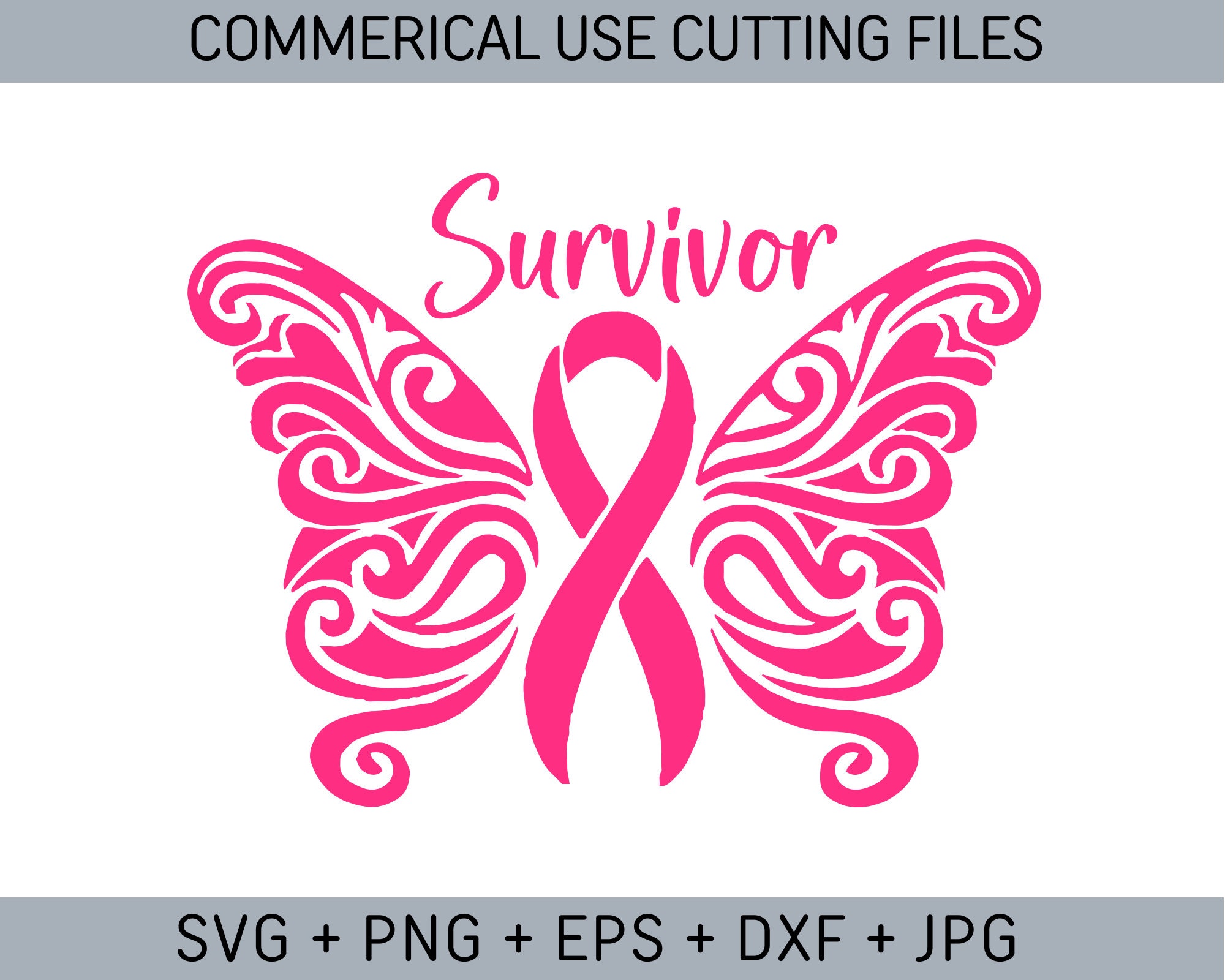 Cancer Survivor Svg, Breast Cancer SVG, Cancer SVG, Cancer