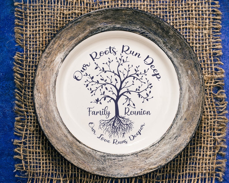 Family Reunion Our Roots Run Deep, Tree of Life Png, Family Tree Svg, Family Reunion Svg, Tree with roots svg, svg, dxf file for cricut image 7