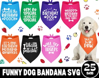 25 Dog Mama svg, Dog Bandana svg, Dog Bandana png, Dog Quote svg, Funny dog bandana,  Dog Life svg, Dog Lover svg, Funny Dog svg,
