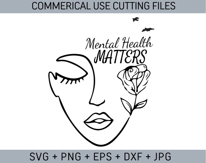 Mental Health Matters SVG Bundle, Be Kind Big Bundle SVG File for ...